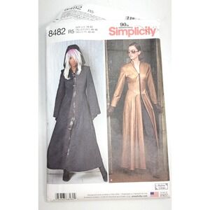 Simplicity 8482 Sewing Pattern R5 Sz 14‎ - 22  Factory Fold Uncut